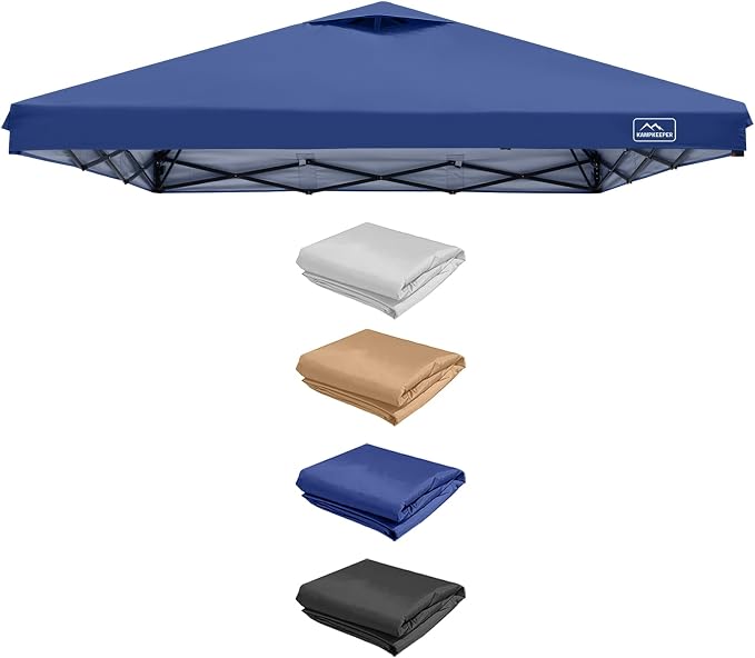 KAMPKEEPER Replacement Top Pop Up Canopy Tent Cover Roof by KAMPKEEPER