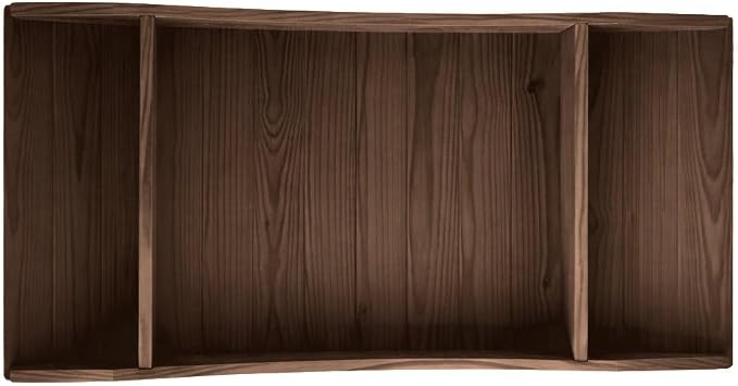 6 FT WALNUT Amish Made Pinewood Heavy Duty Garden Bridge - Image 5