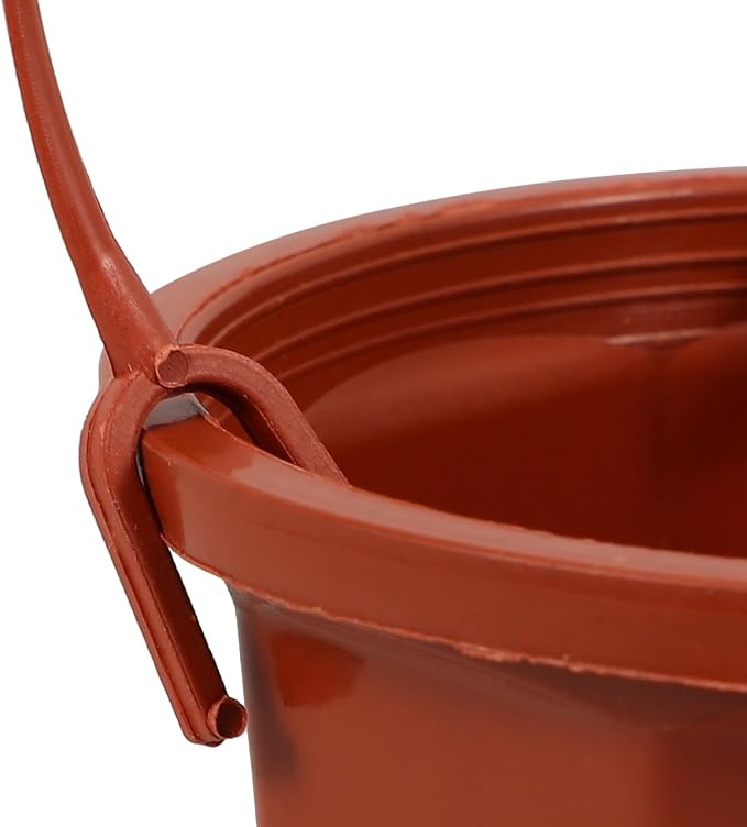 YARNOW 10 Pack Plastic Hanging Planters - Image 4