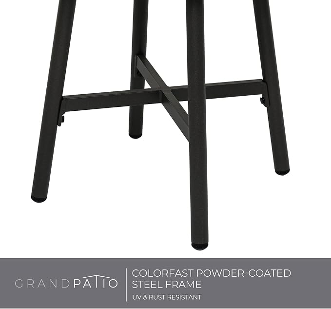Grand Patio Outdoor Side Table, Round End Table - Image 6