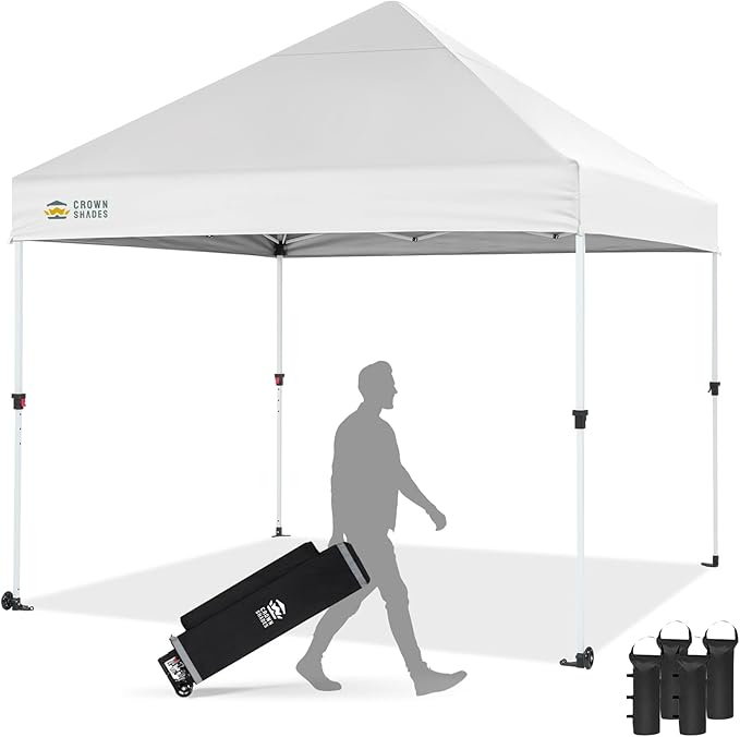 CROWN SHADES 10x10 Heavy Duty Canopy by CrownShades