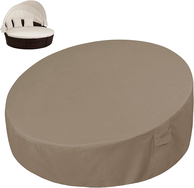 Easy-Going Heavy Duty 600D Outdoor Daybed Cover 88 Inch UV Resistant Patio by Easy-Going