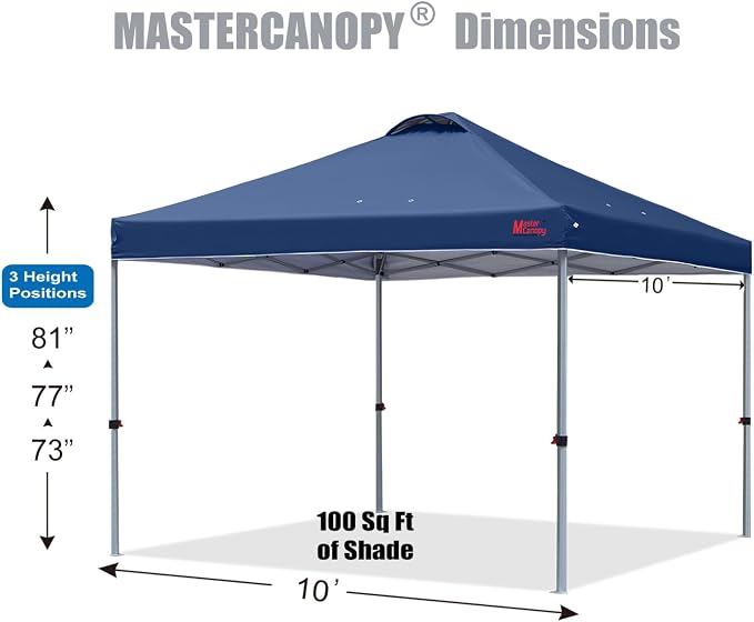 MASTERCANOPY Durable Pop-up Canopy Tent - Image 2