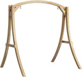 VINGLI 5FT Wooden Swing Frame, 1000LBS Heavy Duty A-Frame Porch Swing Stand by VINGLI