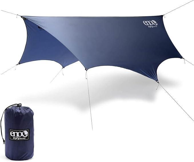 ENO, Eagles Nest Outfitters DryFly Rain Tarp, Ultralight Hammock Accessory by EaglesNestOutfitters