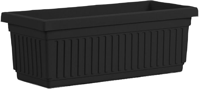 23.5 Inch Terra Roma Rectangular Window Planter Box by TheHCCompanies