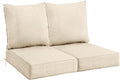 Sundale Outdoor Olefin Deep Seat Cushion Set of 2, Patio Chair Cushion and by SundaleOutdoor