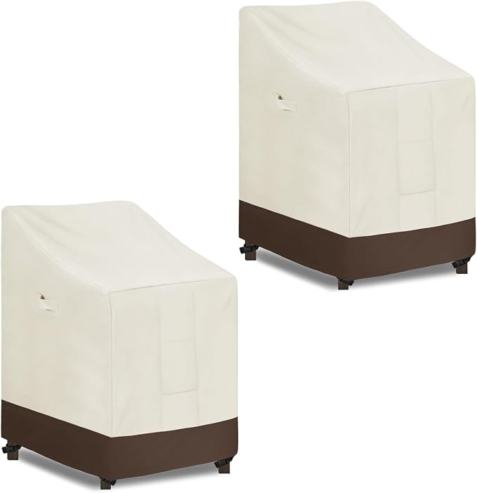 Easy-Going Heavy Duty Outdoor Stackable Chair Cover, Waterproof Patio Chair by Easy-Going