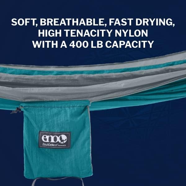 ENO, Eagles Nest Outfitters DoubleNest Lightweight Camping Hammock, 1 to 2 - Image 6