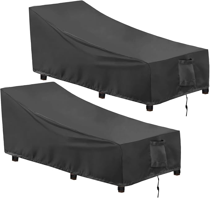 OutdoorLines Outdoor Waterproof Patio Chaise Lounge Chair Cover by OutdoorLines