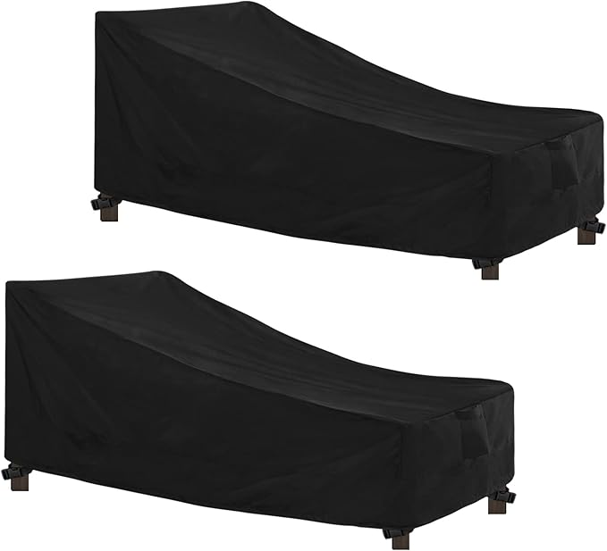 Easy-Going Waterproof Patio Lounge Chair Cover UV Resistant Outdoor Chaise by Easy-Going