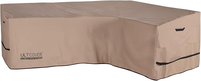 ULTCOVER Patio L-Shaped Right Facing Sofa Cover Waterproof by ULTCOVER
