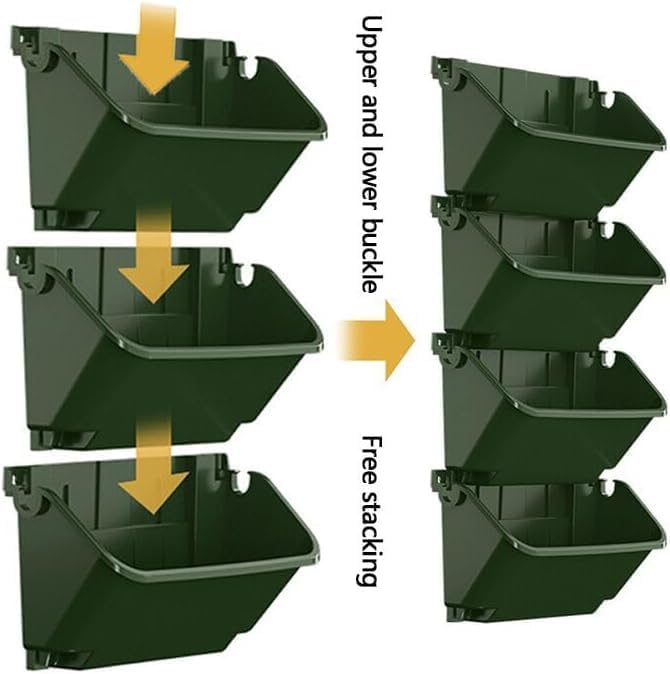 Self-Watering Wall Mounted Planter Set, Indoor and Outdoor Vertical Planter - Image 3