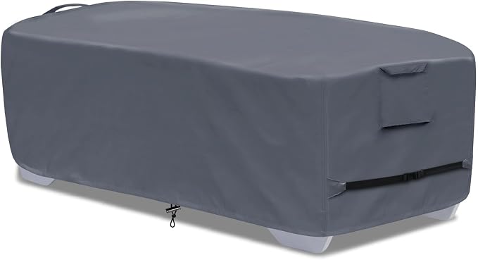 Outdoor Chaise Lounge Cover for 4-6 Stackable Patio Chaise Lounge Chairs by GoldenRaindrop