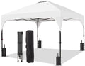 8x8 FT Canopy Tent, 1-Button Push Pop Up Canopy by Oneofics