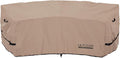 ULTCOVER Patio Curved Sofa Cover Waterproof by ULTCOVER
