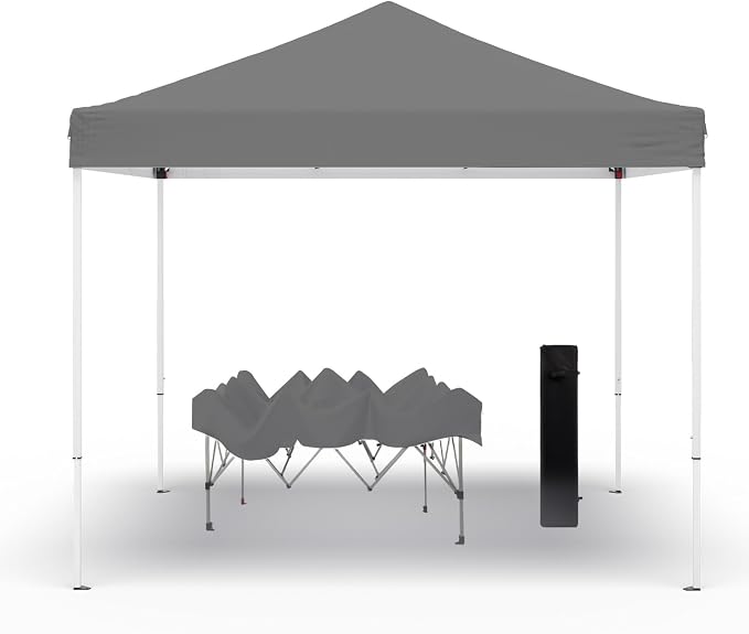 10x10ft Pop Up Canopy Tent, Heavy Duty Waterproof Folding Tent - Image 7