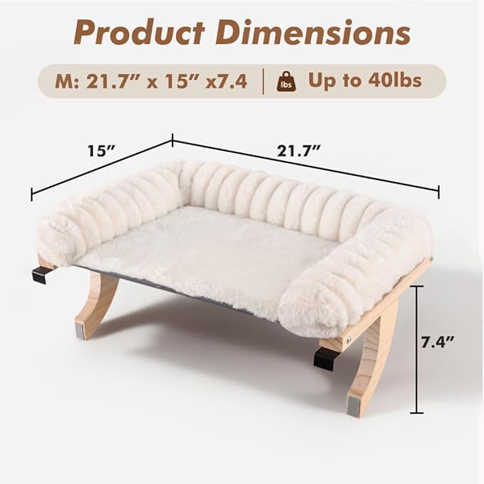 Cloud-Soft Cat Window Sill Perch - Image 4