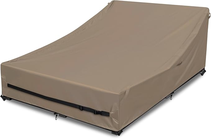 Waterproof Outdoor Daybed Cover Heavy Duty 600D Weather-Resistant Patio Sunbed by Unknown