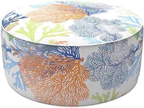 LVTXIII Outdoor Inflatable Footrest Stool, Patio Water Repellent Ottoman - Image 4