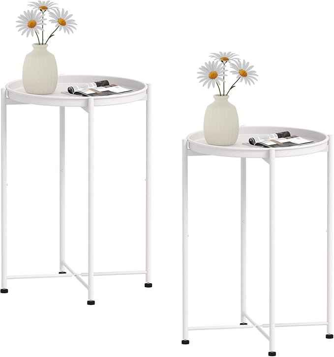 Garden 4 you Small Side Table, Modern Nightstand by Garden4you