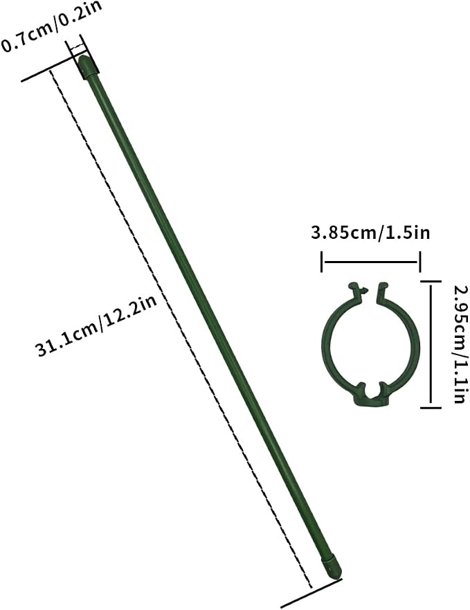 12 Inch Plant Support Stakes, - Image 5