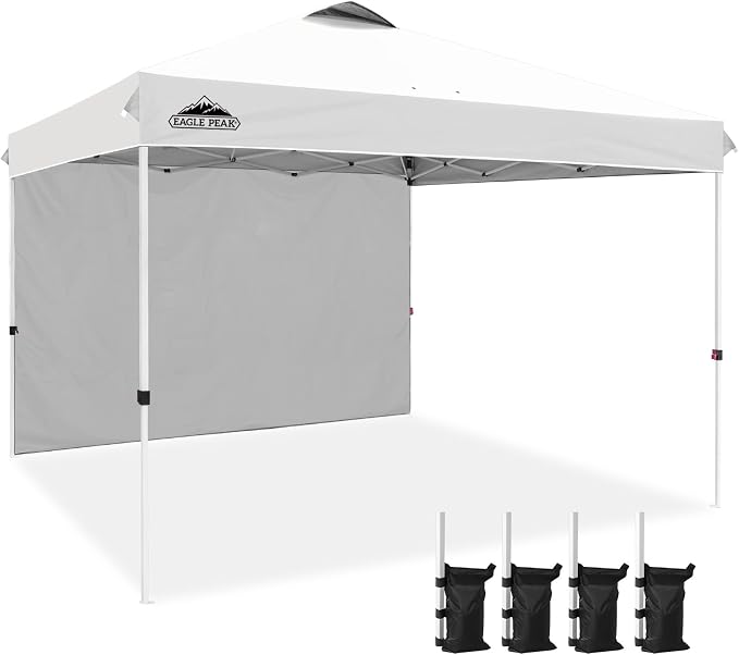 EAGLE PEAK Commercial Canopy 12x12 Pop Up Canopy Tent by EAGLEPEAK