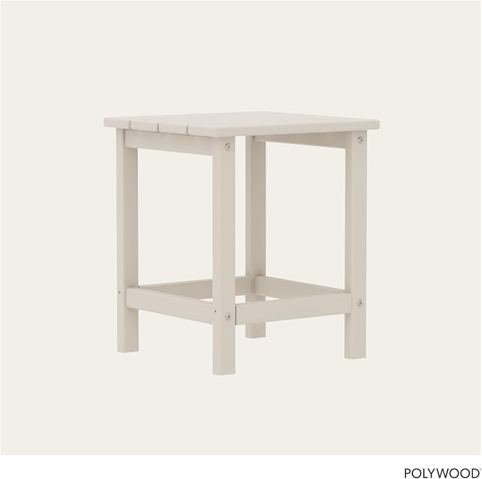 POLYWOOD ECT18SA Long Island 18" Side Table - Image 4