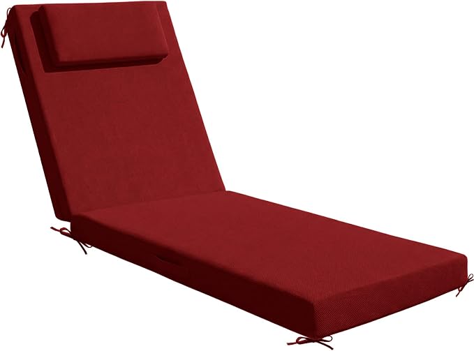 Outdoor Lounge Chair mat, 71 inches x 21 inches, Waterproof Chaise Lounge by Unknown