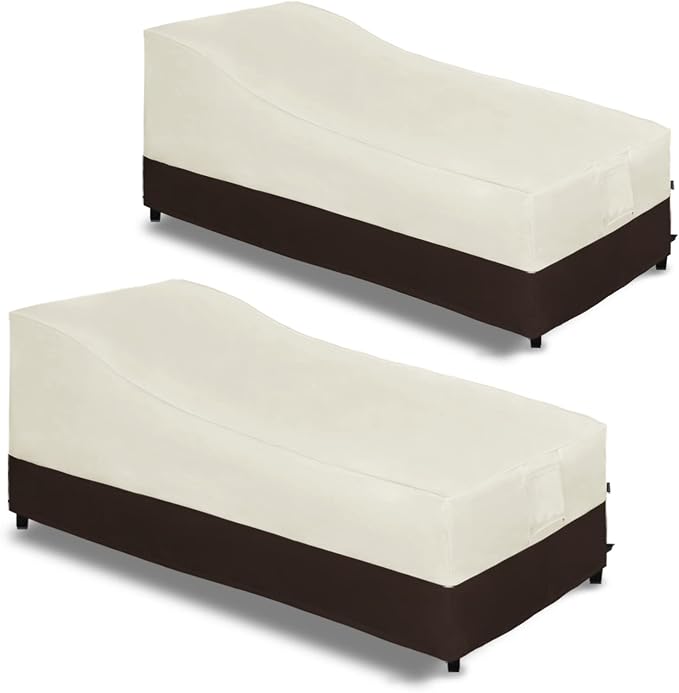 Easy-Going Waterproof Outdoor Chaise Lounge Cover, Heavy Duty Patio Lounge by Easy-Going