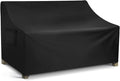 WLEAFJ Patio Sofa Cover Waterproof, 2-Seater Patio Loveseat Cover, Heavy Duty by WLEAFJ
