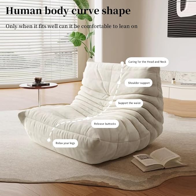 Bean Bag Chair - Memory Foam Bean Bag Chair - Image 7