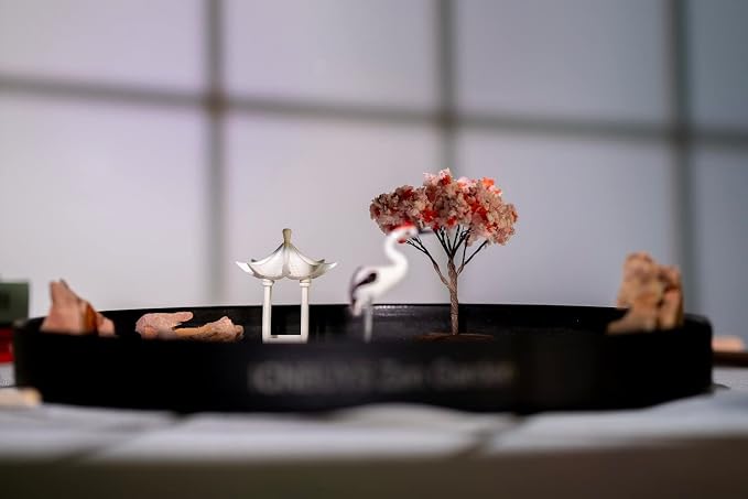 Zen Garden Crane, Pavilion and Sakura Set - Image 3
