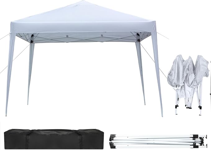 Outvita 10x10ft Ez Pop Up Outdoor Canopy Tent, Portable Commercial Instant Tent by Outvita