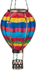 Regal Art & Gift Hot Air Balloon Solar Lantern – Hanging Solar-Powered LED by REGALARTGIFT