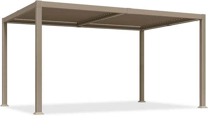 PURPLE LEAF 10x14 ft Louvered Pergola - Image 9