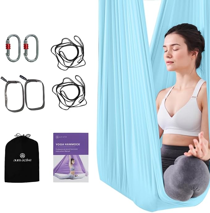 Aerial Silk Yoga Hammock & Swing by AumActive