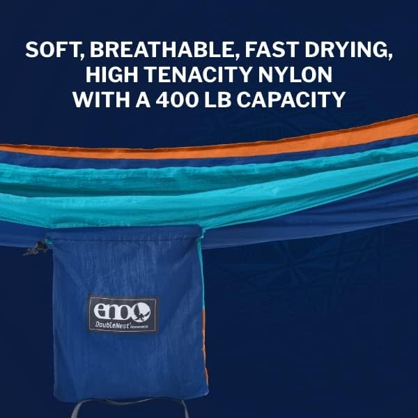 ENO, Eagles Nest Outfitters DoubleNest Lightweight Camping Hammock, 1 to 2 - Image 6