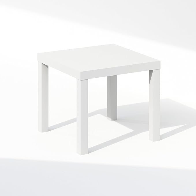 Furinno Classic Coffee Table, Square Modern Coffee Table - Image 4
