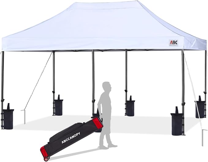 ABCCANOPY 10x20 Easy Pop Up Canopy Tent by ABCCANOPY