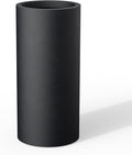 Kante 23.6 Inch Tall Cylindrical Planter, Large Round Plant Pots by Kante
