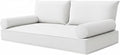 Olefin Twin Outdoor Mattress Package Daybed Cushion Set，Twin Size Porch Swing by Unknown