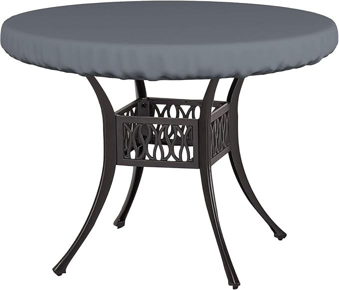 Covers & All Round Table Top Cover, 12 Oz Waterproof UV & Weather Resistant by CoversAll