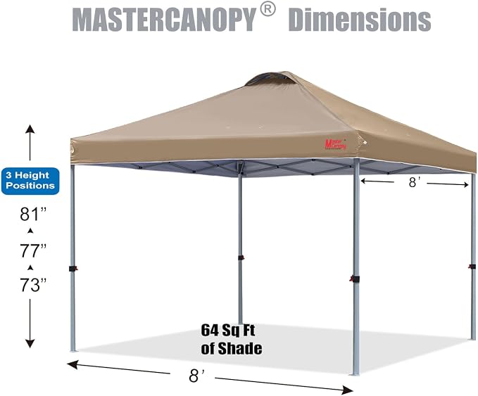 MASTERCANOPY Durable Pop-up Canopy Tent - Image 2