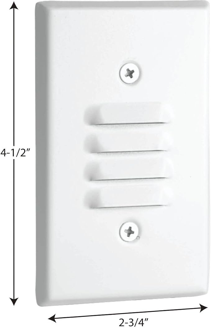 Progress Lighting LED Indoor Louvered Step Light, P660003-028-30K, Satin White - Image 7