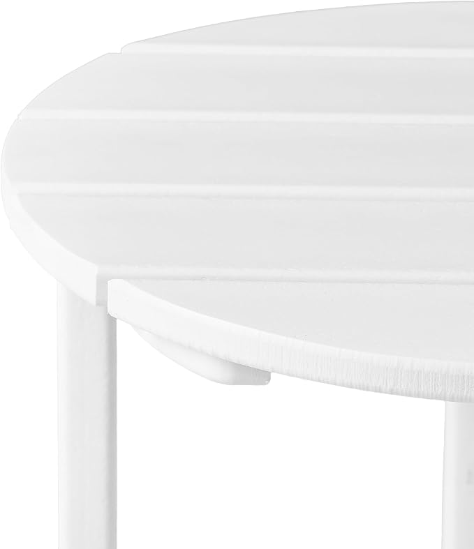 WestinTrends Dylan Adirondack Round Outdoor Side Table - Image 9