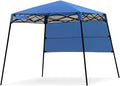 Fireflowery 7’ x 7’ Pop Up Canopy Tent, Portable Shelter Canopy w/Backpack by Unknown