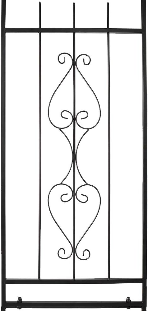 Outvita 7.5Ft Garden Arch Arbor, Steel Frame Stand Trellis, Arbour Archway - Image 4