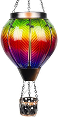 Colorful Solar Hot Air Balloon Lantern by YELENEW