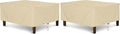 SunPatio Outdoor Ottoman Cover, Heavy Duty Waterproof Rectangular Coffee Table by SunPatio